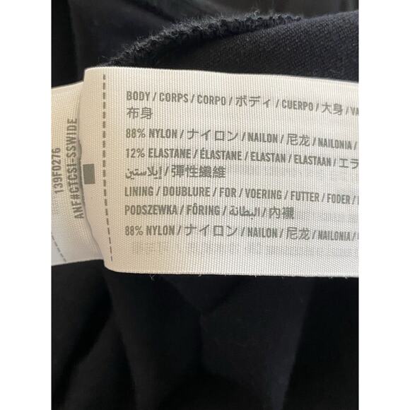 Abercrombie &‎ Fitch Long-Sleeve Seamless Fabric Keyhole Bodysuit Size S Black - Picture 9 of 12